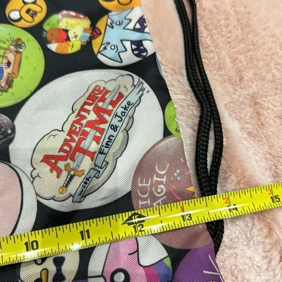 Adventure time drawstring backpack - Picture 3 of 4